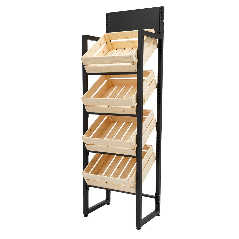 Retail Display Rack Metal Wire Snack Candy Display Stand Kitchen Organizer