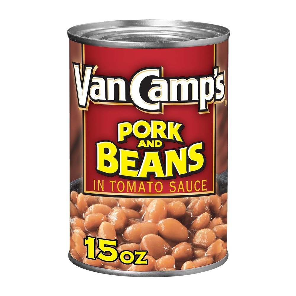 Pork and Beans, Canned Beans, 15 oz