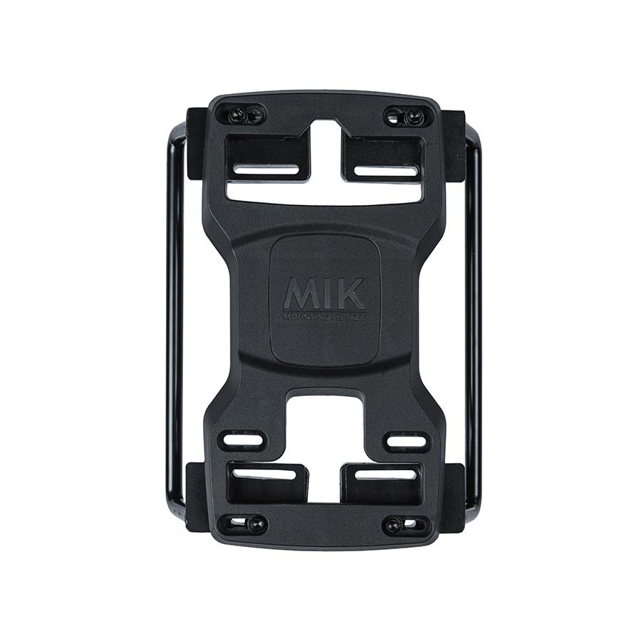 New Basil MIK Pannier Tubes Rack Black