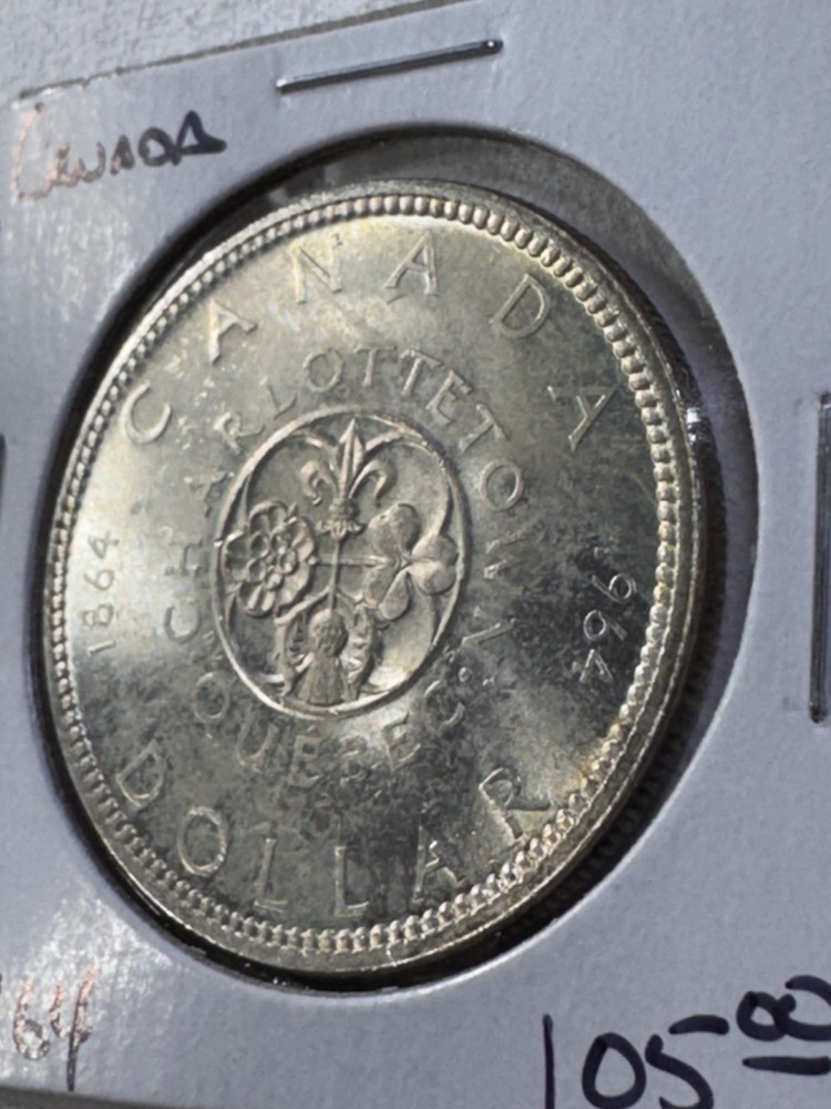 1964 Canada $1 Silver Coin
