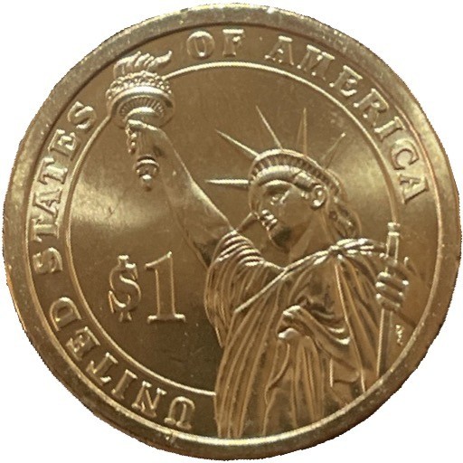 2011 Andrew Johnson Presidential Dollar From Mint Roll P