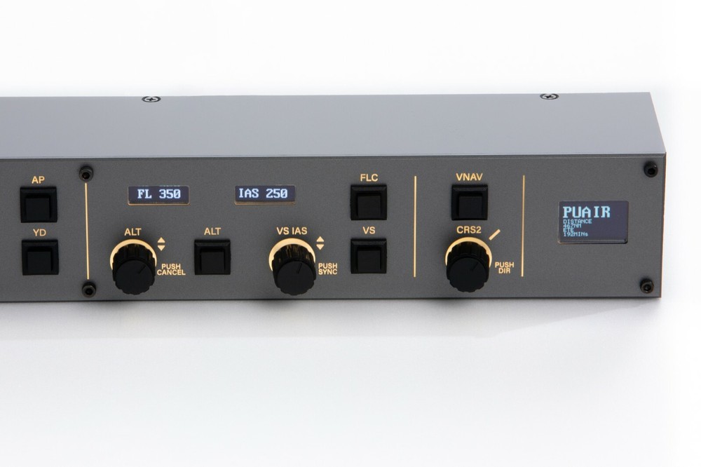 Xplane, MSFS2020 flight simulator general autopilot controller with OLED display