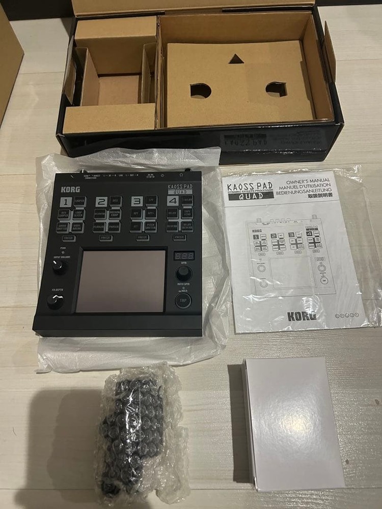 KORG KAOSS PAD QUAD Effects Processor Mint