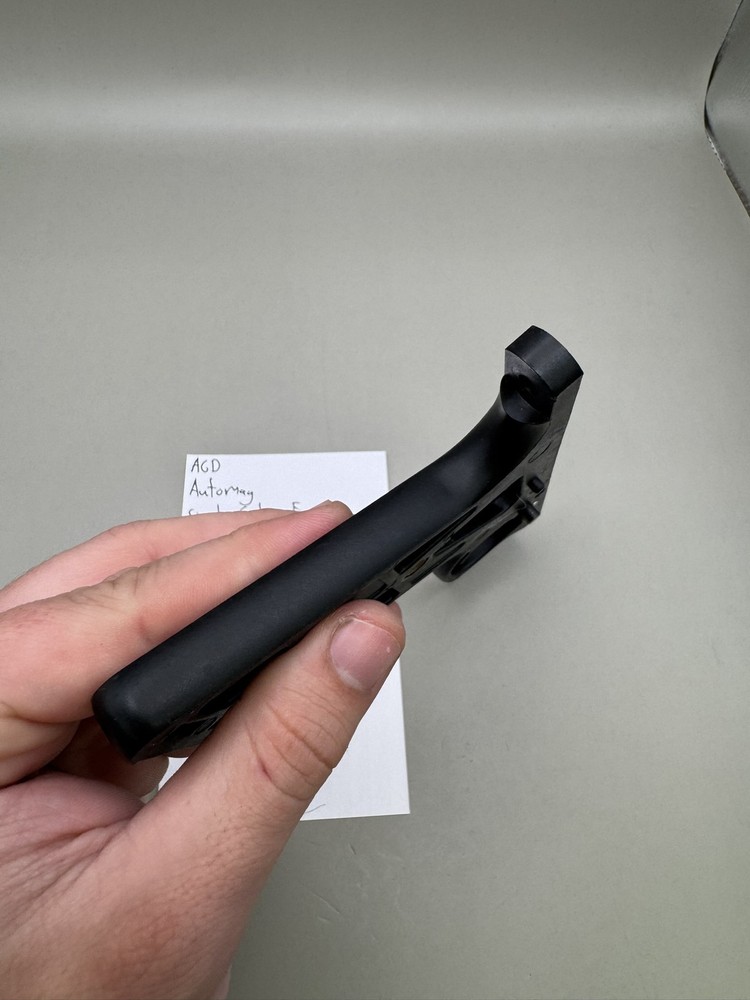 AGD Automag Single Carbon Paintball Trigger Frame Black