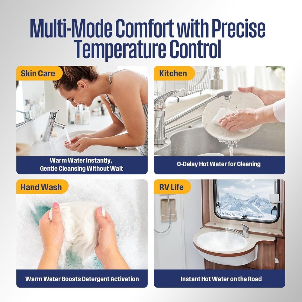 4 Gallon Electric Mini Tank Instant Hot Water Heater for Kitchen Under Sink