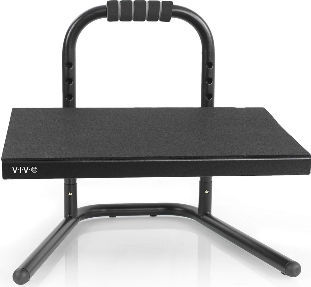 Ergonomic Height Adjustable Foot Rest Relief Platform, Elevated Stool for Comfor