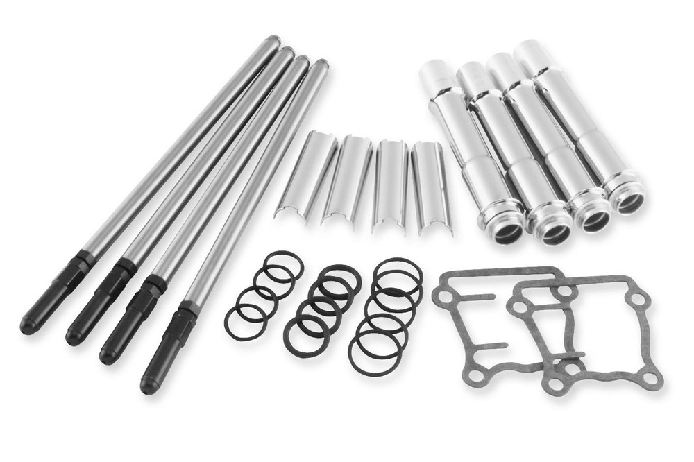 S&S Cycle 93-5095 Adjustable Pushrod Kit with Covers