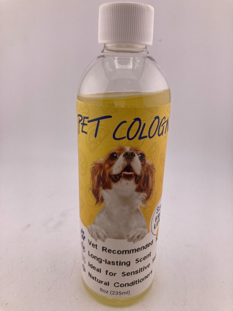 Pet Cologne - Fresh Lemon  Scent - 8 fl oz Bottle