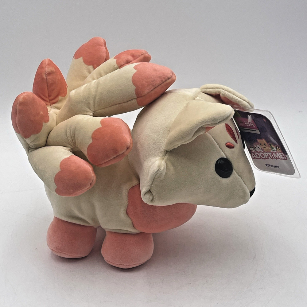 Adopt Me! Series 1 Collector 8” Plush Kitsune NWT WITH CODE Uplift Games