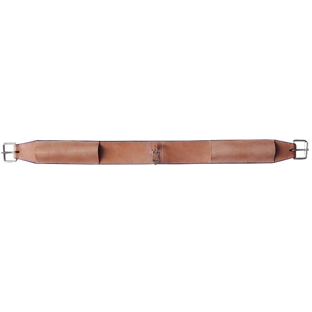 54HS Hilason Western Leather Saddle Girth Cinch Plain