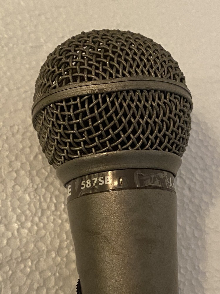 shure 587sb mic working
