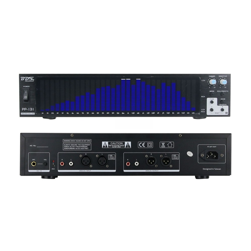 For BDS PP-131 Blue Audio Spectrum Analyzer VU Meter 31-Segment Display OT25