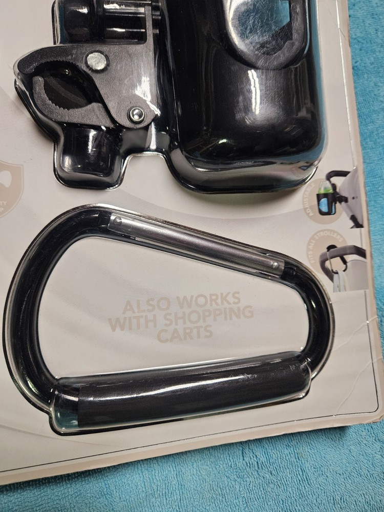 Travel Stroller Accessory 3 Piece Set Fan Stroller Cup, Stroller Hook