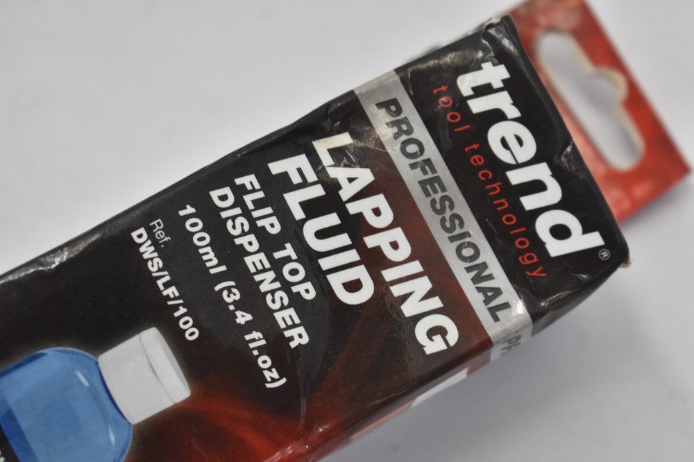 Trend Tool Tech Professional Lapping Fluid Flip Top Dispenser Blue 100mL
