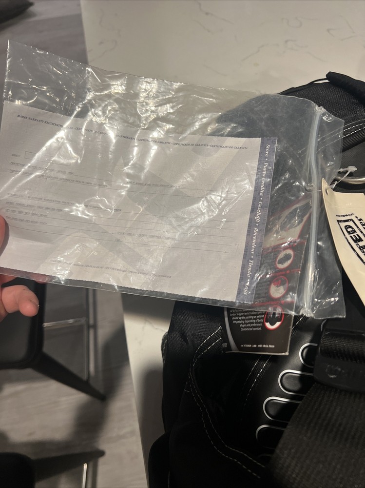 Mares Icon MRS Plus SCUBA BCD Buoyancy Compensator Size Medium