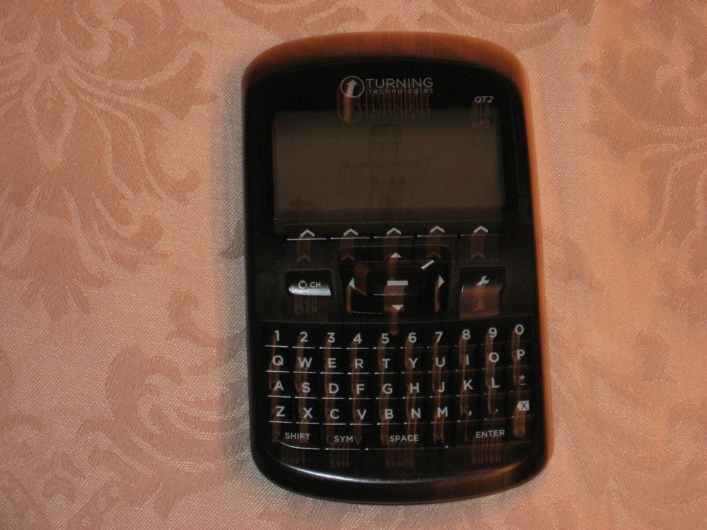 Turning Technologies QT2 Response Device Clicker--Working