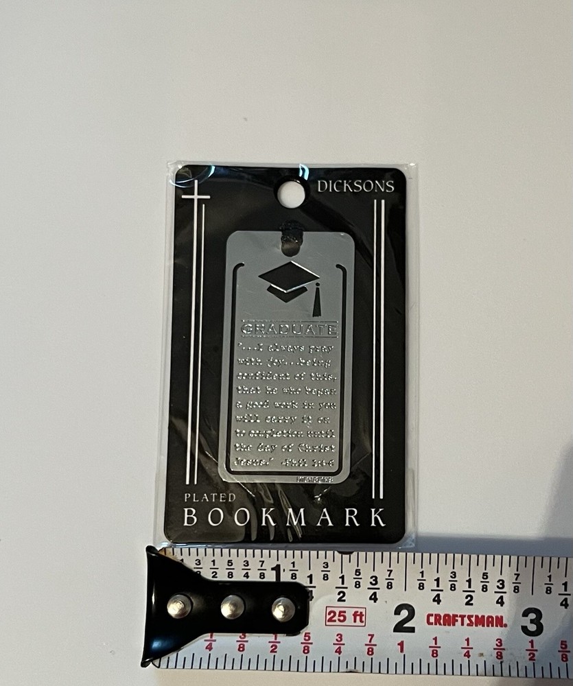 Dicksons “Graduate” Plated Bookmark