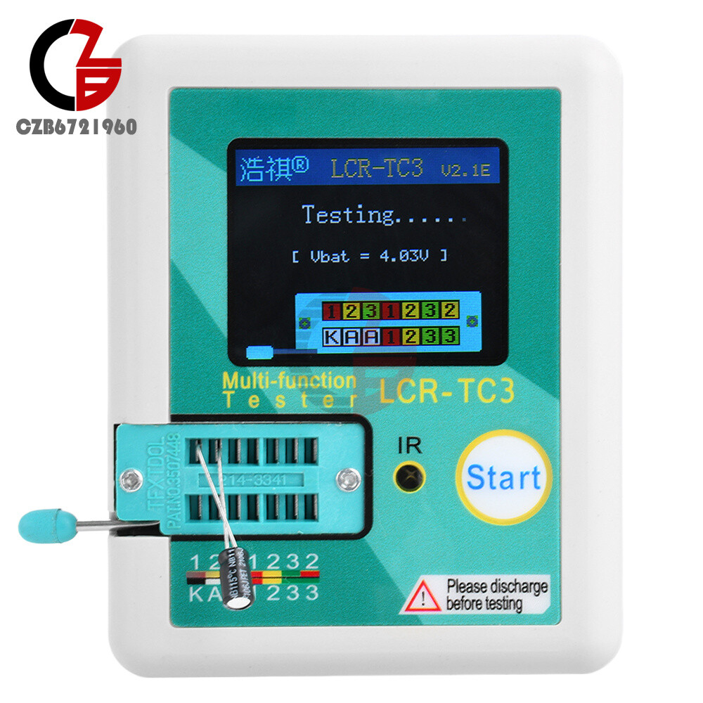LCR-TC2 LCR-TC3 Upgraded High-precision Transistor Tester Diode Capacitance Test