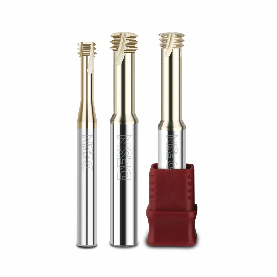 Solid Carbide Thread Mill UNC 2-56 HRC65 Carbide Thread Mill 2-56 3T NTS