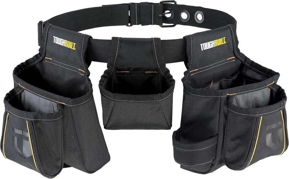 Toughbuilt - Handyman Tool Belt with Multiple Pockets, Loops, & Compartments