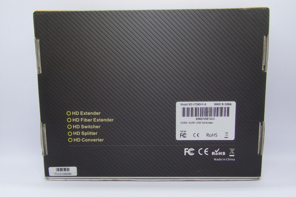 HDMI KVM USB Extender 1080p Over Cat5e/6 Keyboard/Mouse Support and EDID