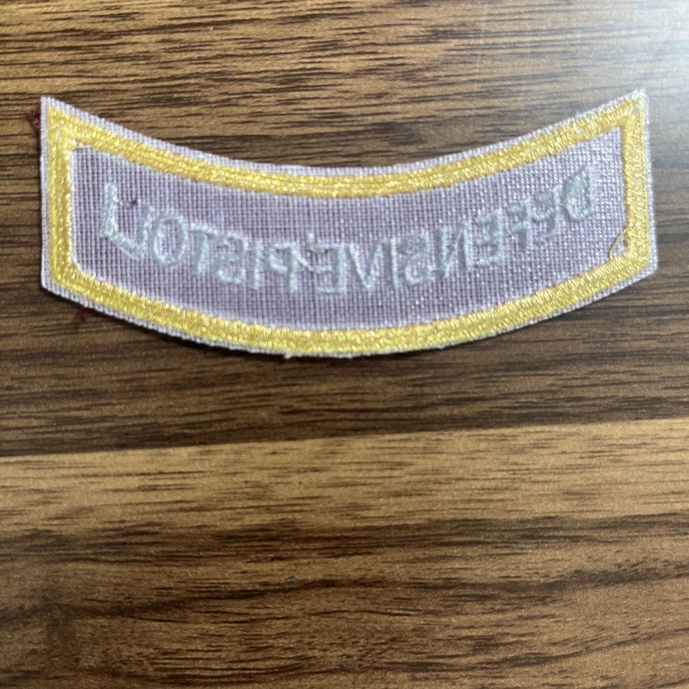 NRA Handgun Qualification Program Patch Marksmanship Award Badges