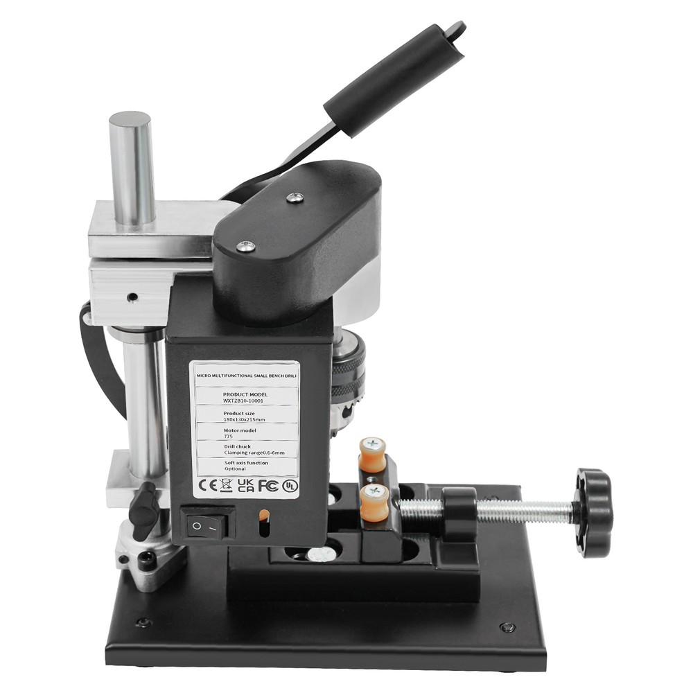 Power Bench Drill, Mini Drill Press, Adjustable Speed Electric Drilling Machine