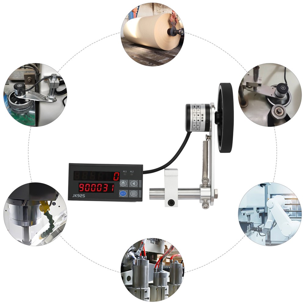 Digital Length Meter Counter with Control Function 0-999999,Digital Display