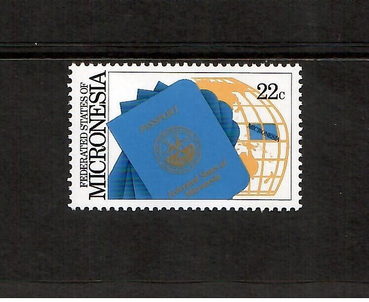 Micronesia 1986 - Passport - Single Stamp - Scott #53 - MNH