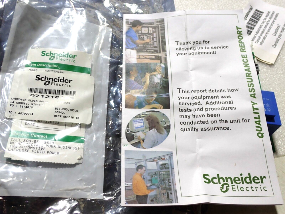 BCE-200.105.6 WITTMANN PCB CONTROL CIRCUIT BOARD REBUILT