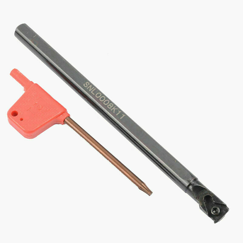SNL0008K11 1/2" Lathe Threading Tool Internal Threading Holder +11ER AG60 insert