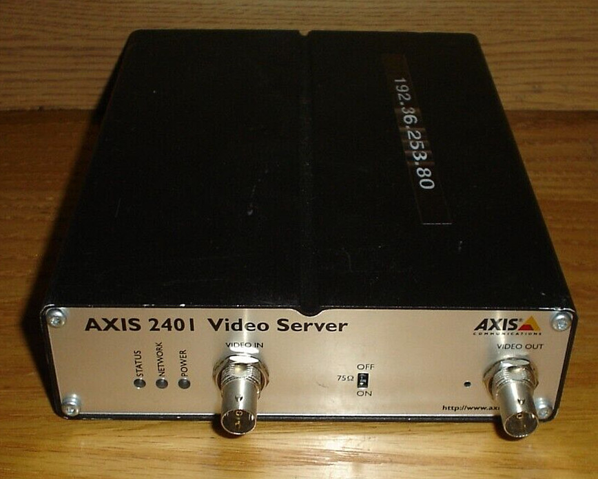 AXIS 2401 Video Server 0103-011-02 NTSC