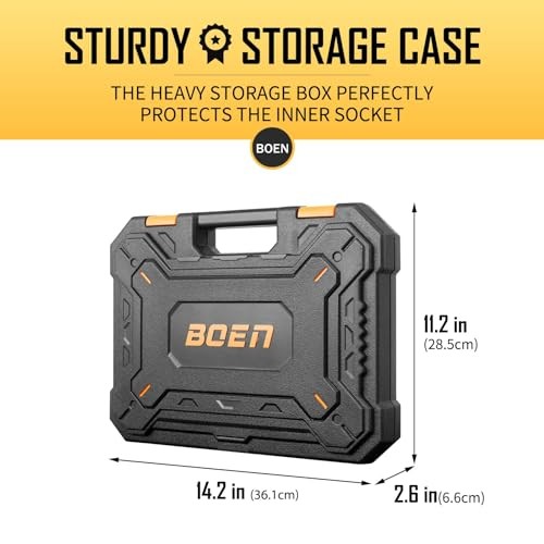 1/2" Drive Impact Socket Set, 33 Piece Deep & Shallow 33Pcs Shallow&Deep
