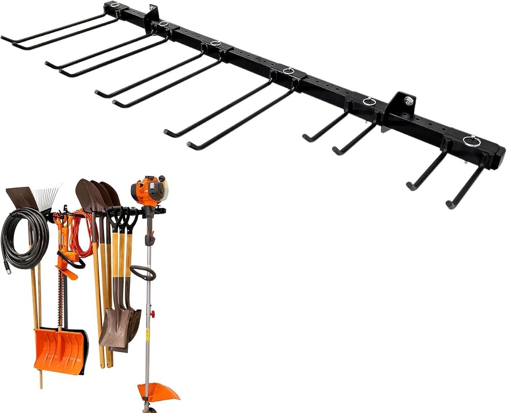 StoreYourBoard Tool Storage Rack – Heavy Duty Garage Tool Organizer Wall Mount