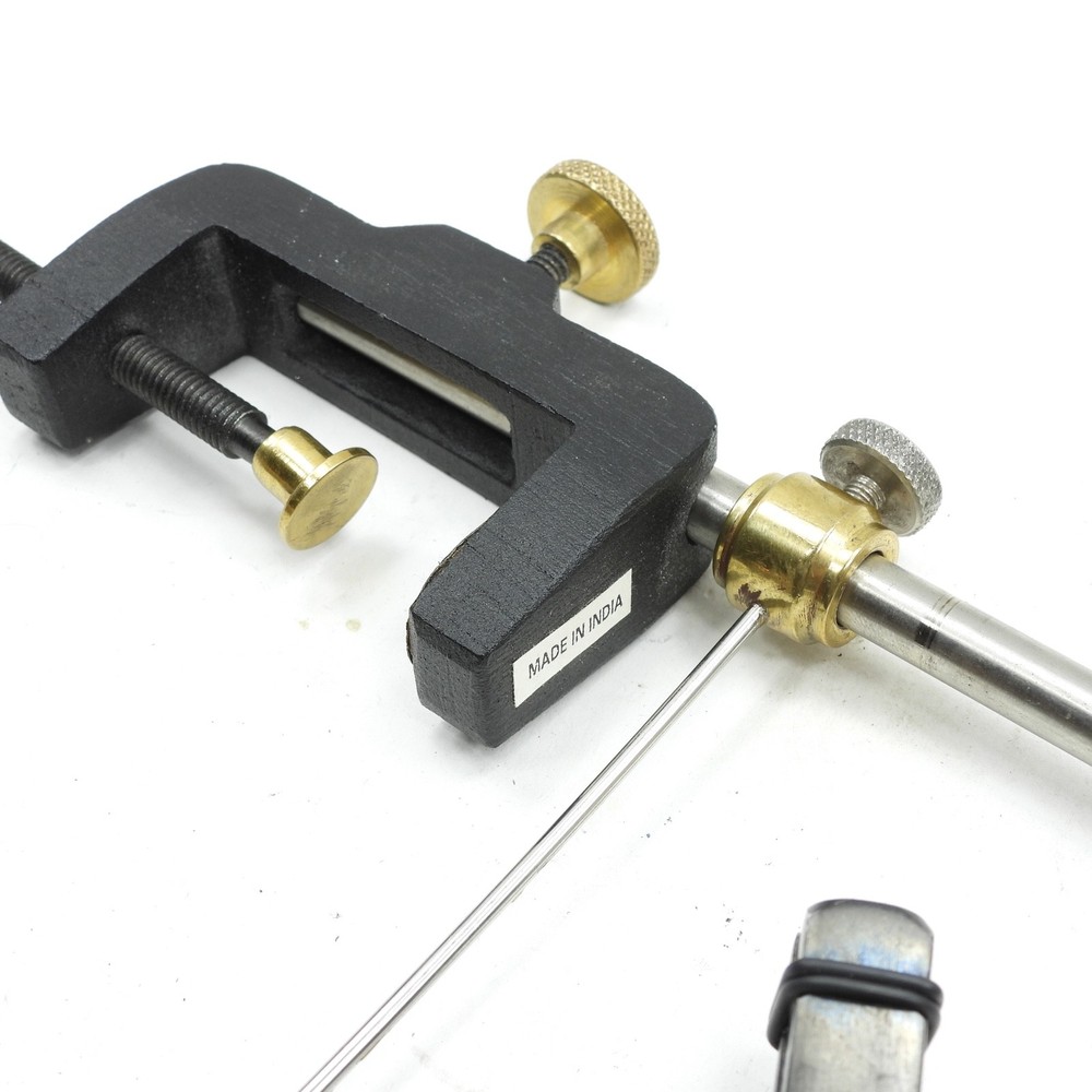 Rotary Fly Tying Vise. Unknown Maker. Made in India.