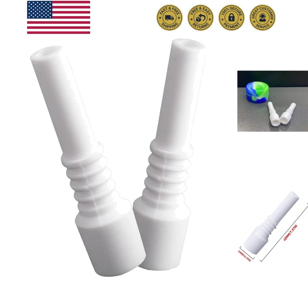 2 Pack 10mm High-Performance Ceramic Nozzles for Sandblasting - Durable Tips