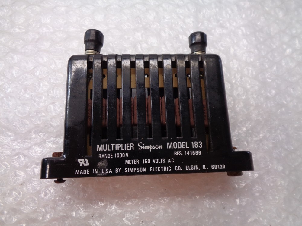 SIMPSON MODEL183 MULTIPLIER UNMP