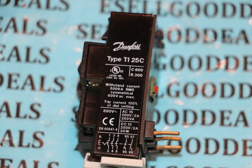 Danfoss 047H4214 Overload Relay TI25C New