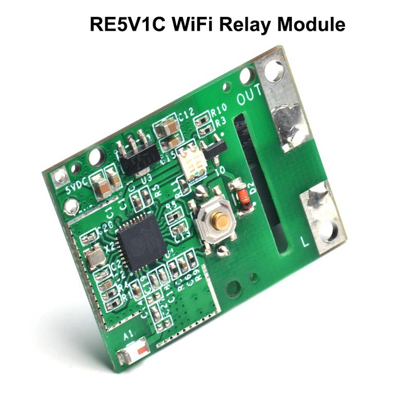 RE5V1C WIFI Inching/Selflock Relay Module Hand Make DIY Remote Control PCB Board