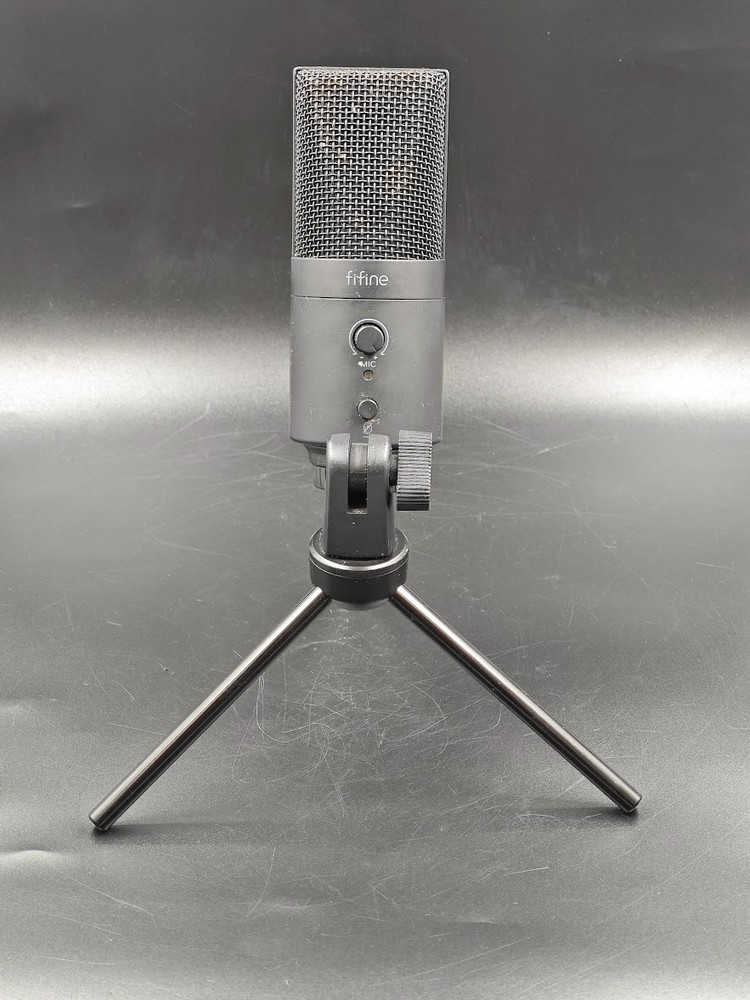 Fifine Microphone Black Used Working