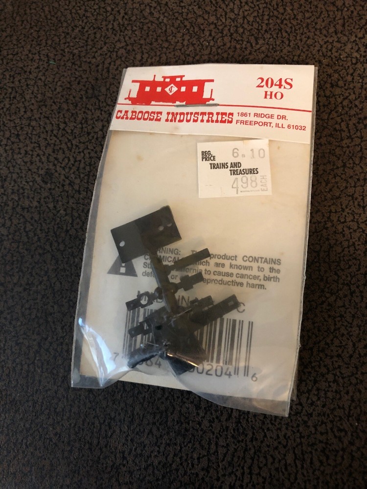 Caboose HO High Level Switch Stand w/Targets Sprung CAB204S