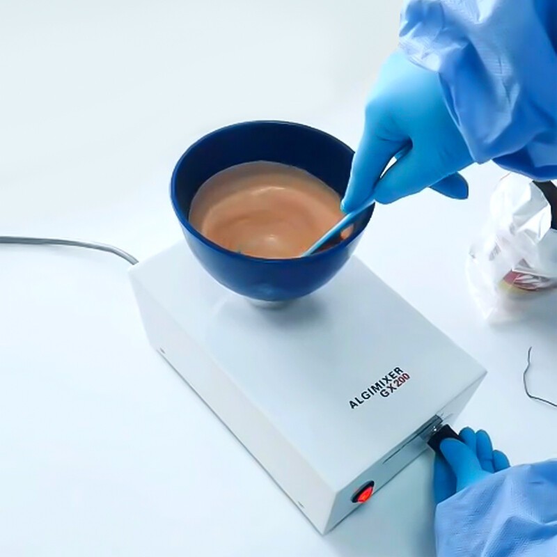 GX200 Dantal Lab Automatic Alginate Mixer Impression Material Stirring Machine