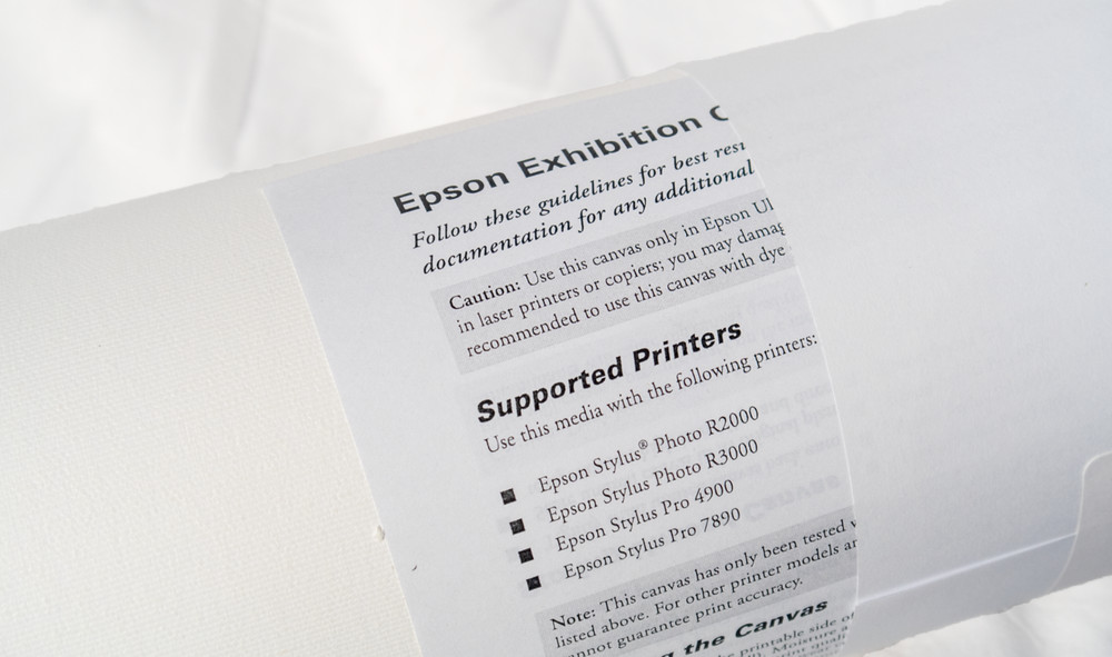 Epson Exhibition Canvas Matte, 17" x 40 ft. Roll