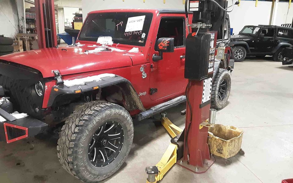 Used Windshield Frame fits: 2012 Jeep Wrangler Grade A
