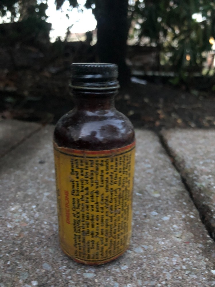 Vintage Outers Gunslick Solvent Bottle