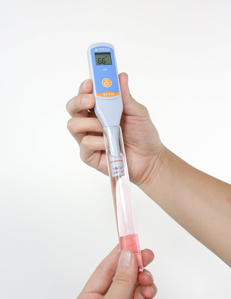 Waterproof Digital pH Pen Tester 0-14 Range Replaceable Probe ±0.1 Accuracy
