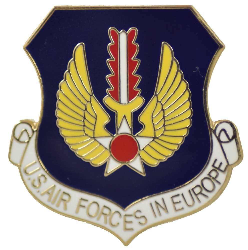 USAF IN EUROPE HAT PIN