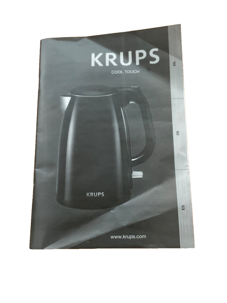 KRUPS Premium Stainless Steel Cool-Touch Kettle