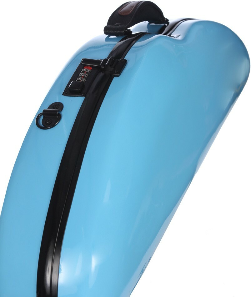 Fiberglass violin case SafeFlight 4/4 M-case Blue Light