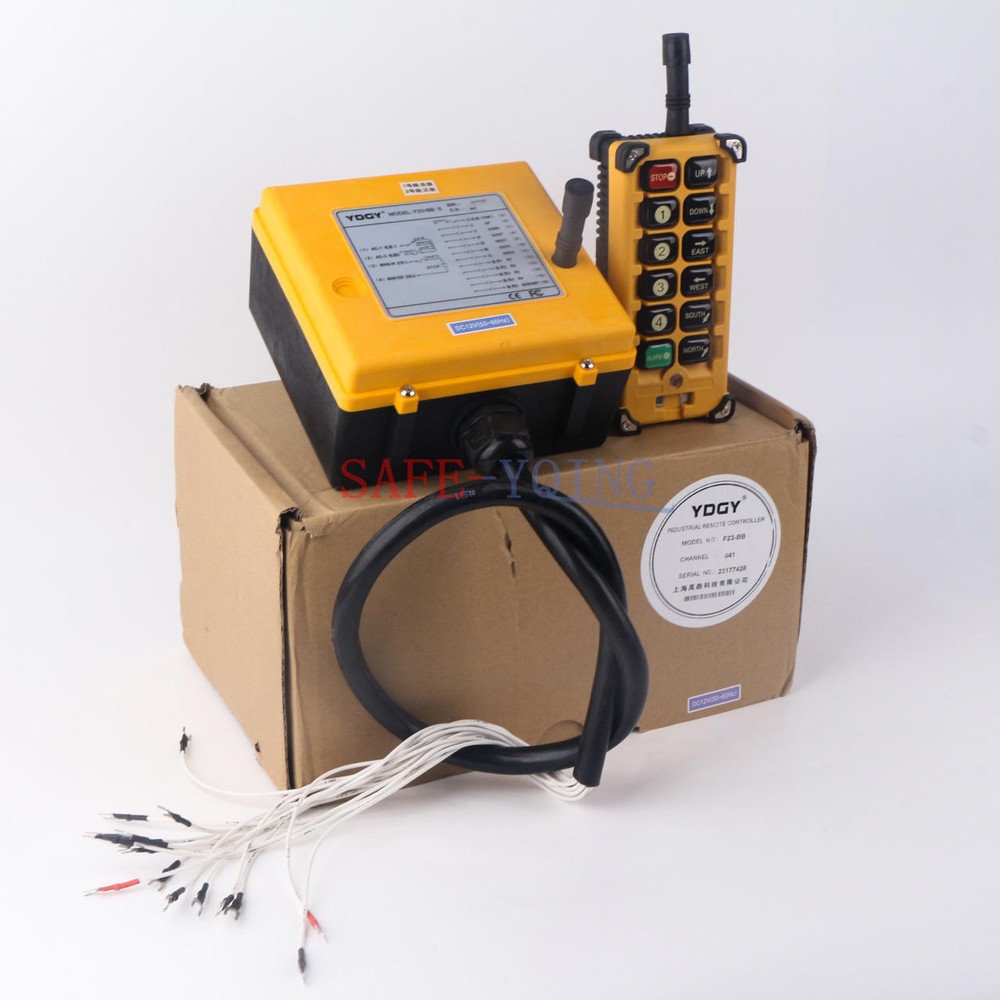 F23-BB(S) 12V 1 Transmitter +1 Receiver Industrial Crane wireless Remote Control
